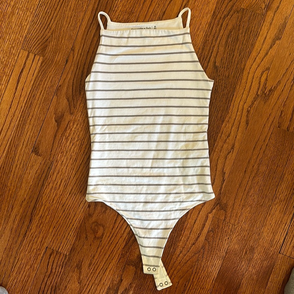Abercrombie and Fitch white body suit